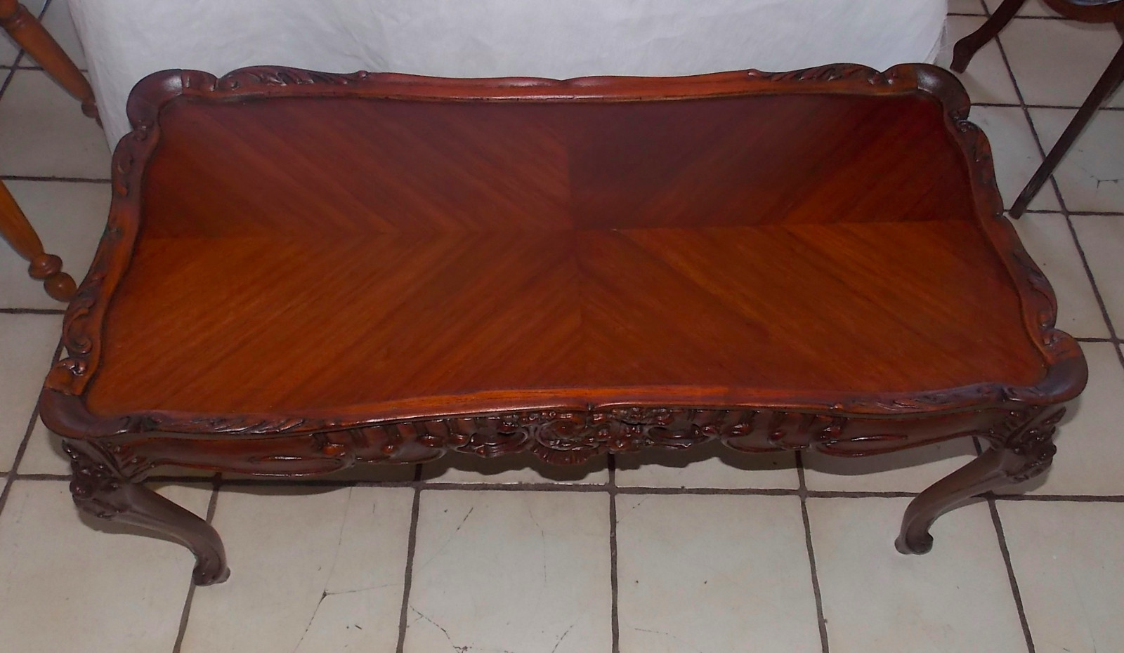 Lucite Ribbon Coffee Table ビンテージ Lucite Ribbon Coffee Table ビンテージ
