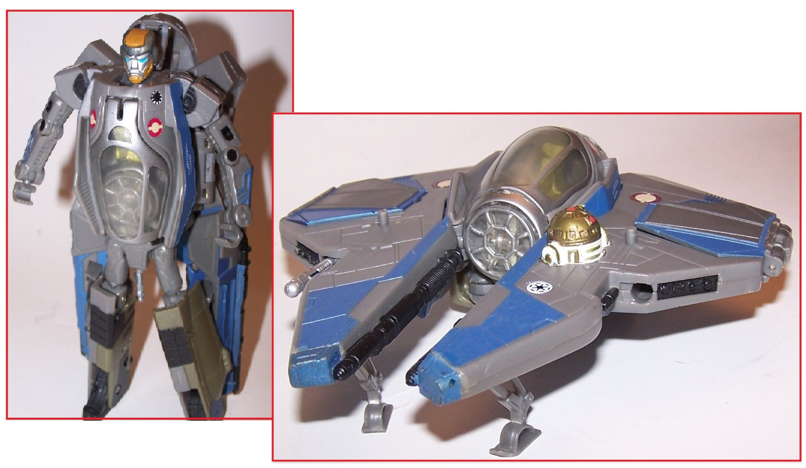 Star Wars Transformer Crossovers Obi-Wan Kenobi Jedi