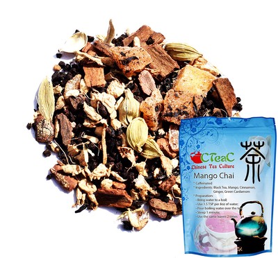 Mango Chai, Caffeinated Tea, Loose Leaf Tea