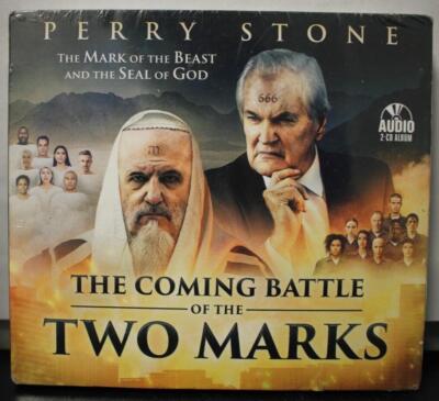 The Coming Battle of the Two Marks - Perry Stone (2-CD)Brand New - Free Shipping