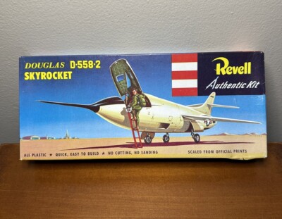 * REVELL 1/54 SCALE DOUGLAS D-558-2 SKYROCKET PLASTIC MODEL KIT #H213-79