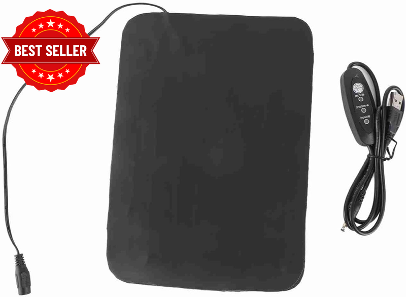 Seedling Heat Mat, PU Leather Climate Control Heating Pad, Adjustable Temperatur