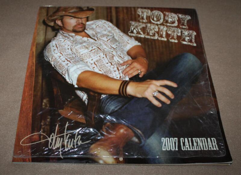 Vintage 2007 TOBY KEITH Calendar, Never Used & Still Partially Sealed!