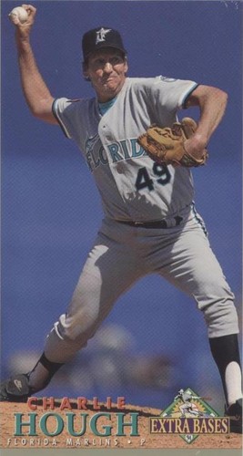 1994 Fleer Extra Bases - Charlie Hough #263