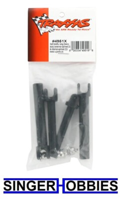 Traxxas 4951x Half shafts long heavy duty T-Maxx NEW TRA4951X TRA1