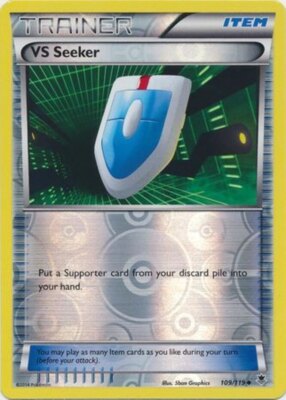 MP Pokemon VS Seeker - 109/119 - Uncommon - Reverse Holo Moderately Played