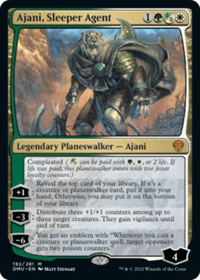 Ajani, Sleeper Agent #192/281 (NM) Dominaria United Magic MTG