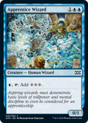 4x Apprentice Wizard MTG Double Masters NM Magic Regular