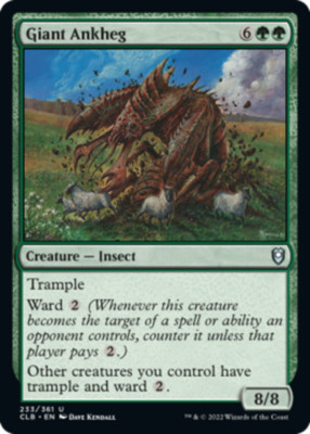 Giant Ankheg, Commander Legends: Battle for Baldur's Gate NM x 1 MTG 