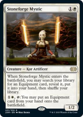 MTG Stoneforge Mystic - Foil, NM-Mint, English Double Masters