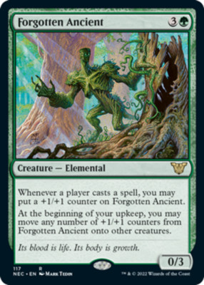 x1 Forgotten Ancient R MTG Commander: Kamigawa: Neon Dynasty M/NM, English