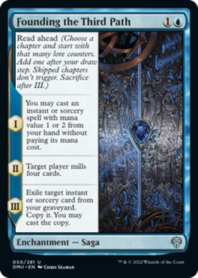 4x Founding the Third Path NM-Mint, English Dominaria United MTG Magic