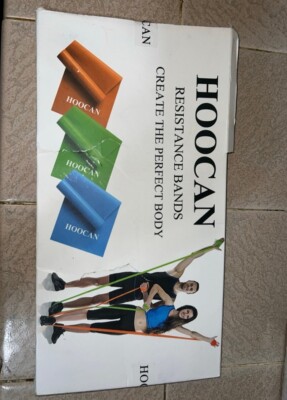 Hoocan Resistance Bands Elastic Exercise Bands Set for Recovery