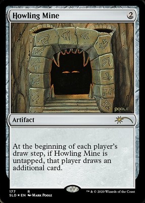 1 x Howling Mine - Secret Lair - NM-Mint - MTG
