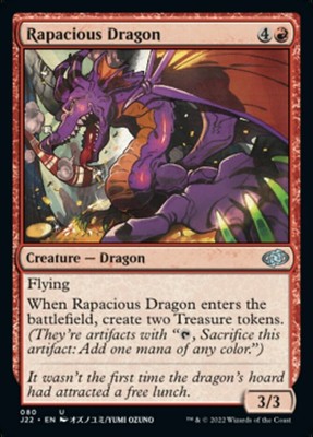 Rapacious Dragon #80 (NM) Jumpstart 2022 Magic MTG