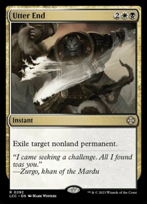 MTG Utter End NM-Mint Commander: The Lost Caverns of Ixalan 