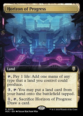 [1x] Horizon of Progress - Extended Art Near Mint, English MH3 Commander Singles