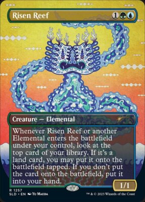 [1x] Risen Reef - Foil Near Mint, English Secret Lair MTG Magic