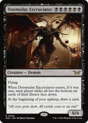 未開封品　MTG Duskmourn ダスクモーン英語版 2BOX Mint/Near-Mint, English - 1 x MTG Doomsday Excruciator