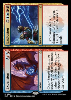 x1 Expansion // Explosion - Foil R MTG Ravnica Remastered M/NM, English