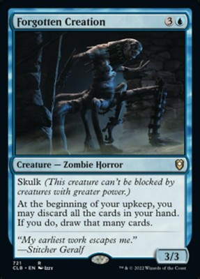 Forgotten Creation #721 (NM) Baldur's Gate CLB Magic MTG