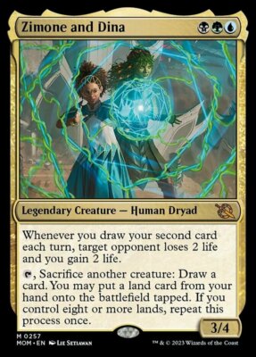 MTG PLS 終止 foil 4枚セット Zimone and Dina - Foil x1 Magic the Gathering 1x March of the