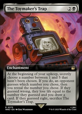 The Toymaker's Trap - Extended Art x1 Magic the Gathering 1x Doctor Who mtg card