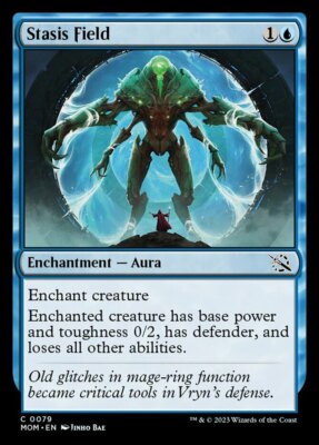 Stasis Field Light Play, English Magic the Gathering MTG