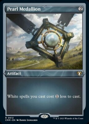 MTG Pearl Medallion - Foil Etched, NM-Mint, English Commander Masters