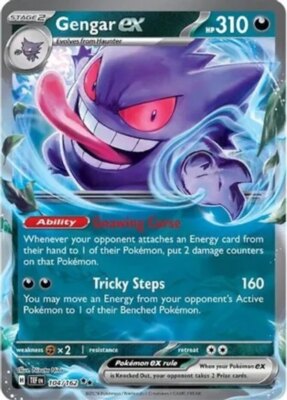 ポケモンカードゲーム Gengar ex rr psa10 set Gengar ex RR 047/071 SV5K Wild Force - Pokemon Card Japanese