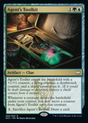 x1 Agent's Toolkit R MTG Commander Streets of New Capenna M/NM, English