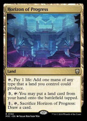 [1x] Horizon of Progress Near Mint, English MH3 Commander Singles MTG Magic