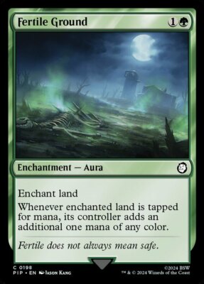 x4 Fertile Ground C MTG Universes Beyond: Fallout M/NM, English