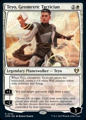 [1x] Teyo, Geometric Tactician Near Mint, English Commander Masters MTG Magic