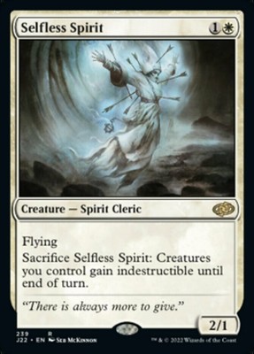 Selfless Spirit #239 (NM) Jumpstart 2022 Magic MTG
