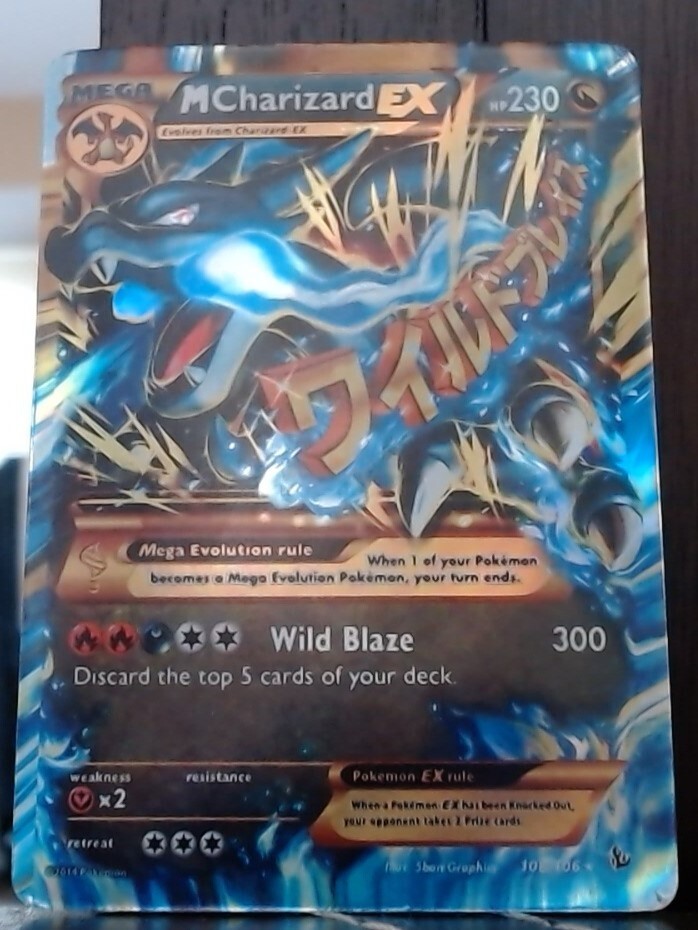 Pokémon TCG Mega-Charizard-EX 108/106 Holo Secret Rare | eBay