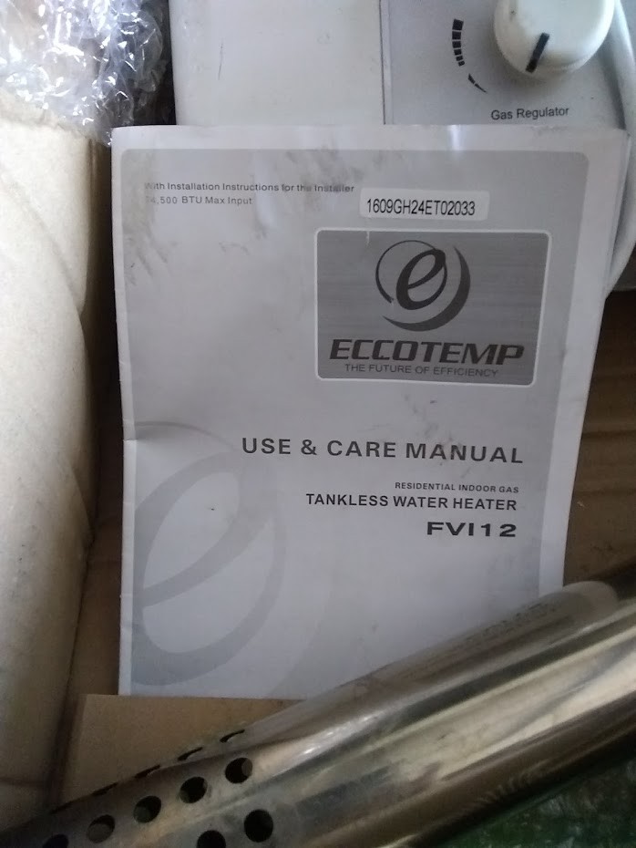 Eccotemp Power-Vent Tankless Water Heater