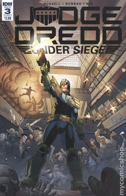Judge Dredd Under Siege #3A Dunbar VF 2018 Stock Image
