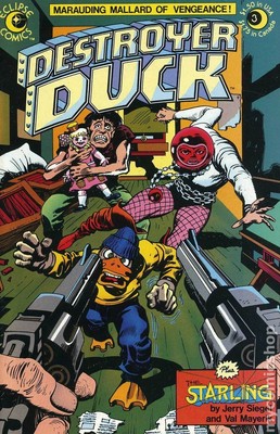 Destroyer Duck #3 FN 1983 Stock Image