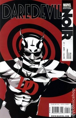 Daredevil Noir 1B CALERO Variant VG 2009 Stock Image Low Grade