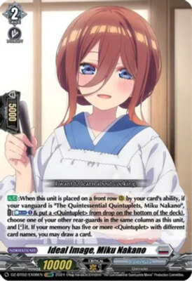 x1 Ideal Image, Miku Nakano - DZ-BT02/EX06EN - EXRRR CFV M
