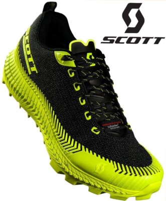 SCOTT Supertrac ultra RC Trail Run Shoe rockered sole terrain traction US mens 9