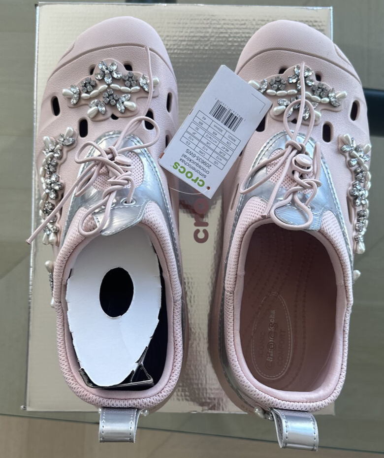 Simone Rocha x Crocs Quick Trail - Pink / Quartz - US MEN Simone Rocha x Crocs Quick Trail - Pink / Quartz - US MEN