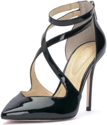 JESSICA SIMPSON JS-WOPRALE Heels Black New