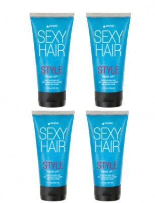 Гель для фиксации Style Sexy Hair Hard Up 5,1 унции (9 блеск + 10 фиксации), упаковка из 4 шт.