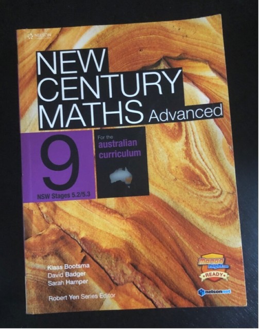 New Century Maths Advanced 9 NSW Stages 5 2 5 3 Textbooks Gumtree 