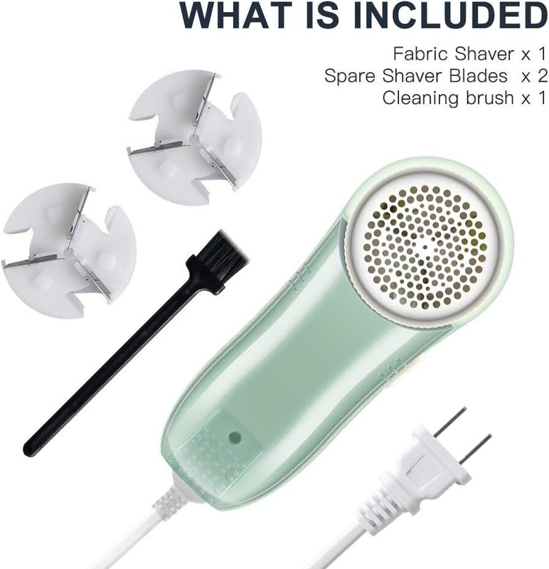 Fabric Shaver, Fuzz Balls Pills Lint Remover, AC120V Plug and Play