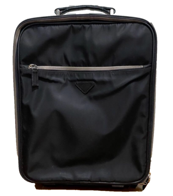 Prada carry on hotsell luggage with wheels