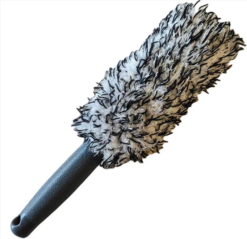 Car Microfibre Wheel Brush, Car Rims Brush Car Cleaning Wheel Cleaning Brush Car