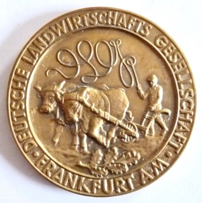 Hessen, FRANKFURT 1962, DLG Tropen- und Exportprüfung, 40 mm, 30 g